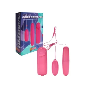 Huevo Vibrador Doble Sweet Pink