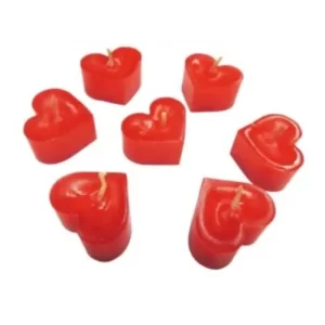 Velas Decorativas En Forma De Corazon