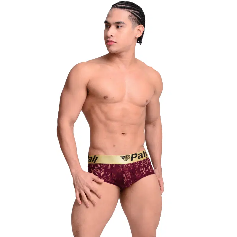 Cachetero Con Transparencia Vinotinto