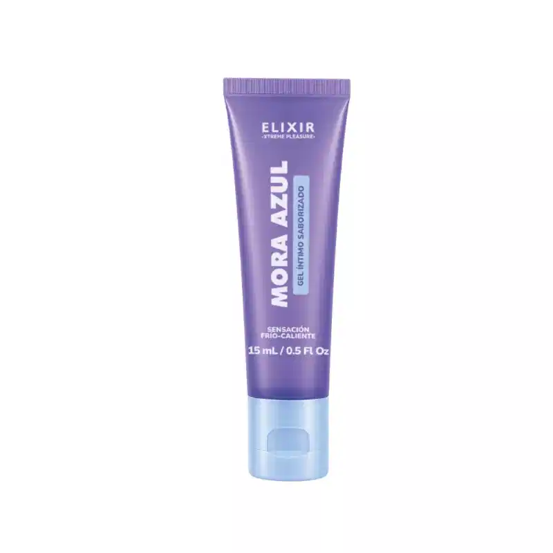 Gel Íntimo Saborizado Mora Azul Elixir